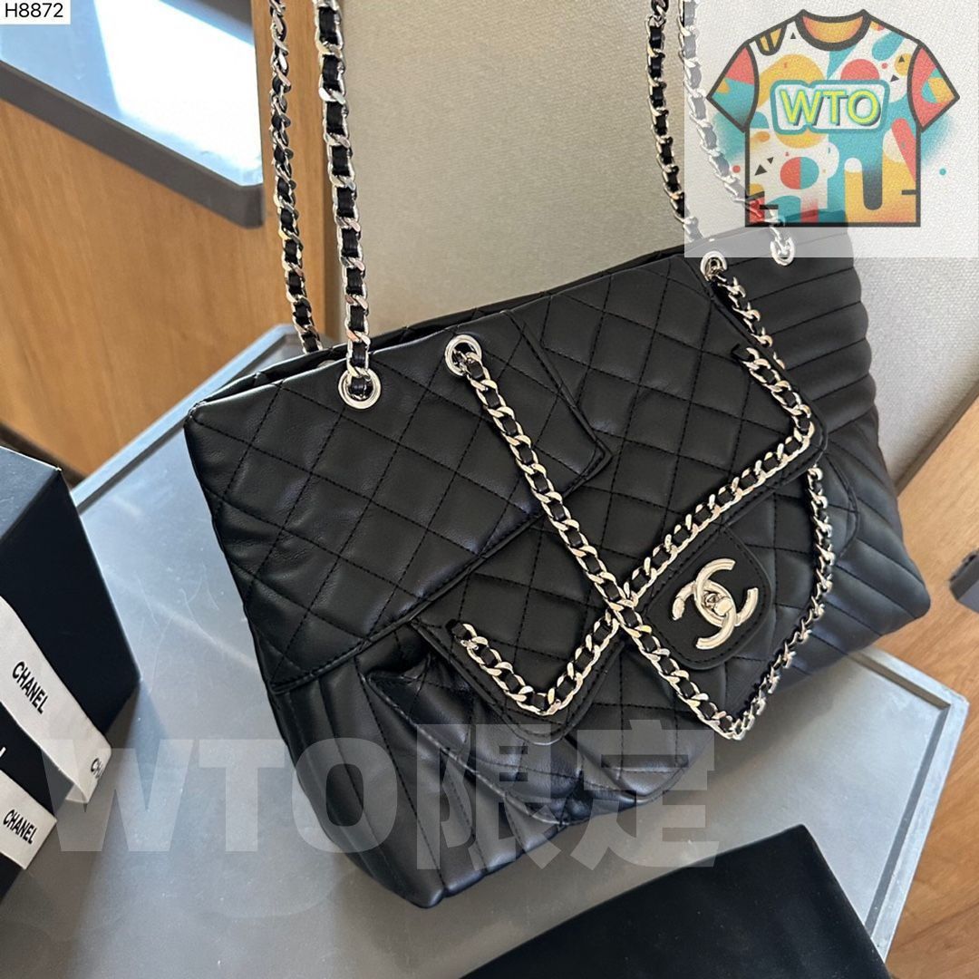 正規品　シャネル　限定　バッグ シャネル ショルダーバッグ レディース ブラック CHANEL AP3875