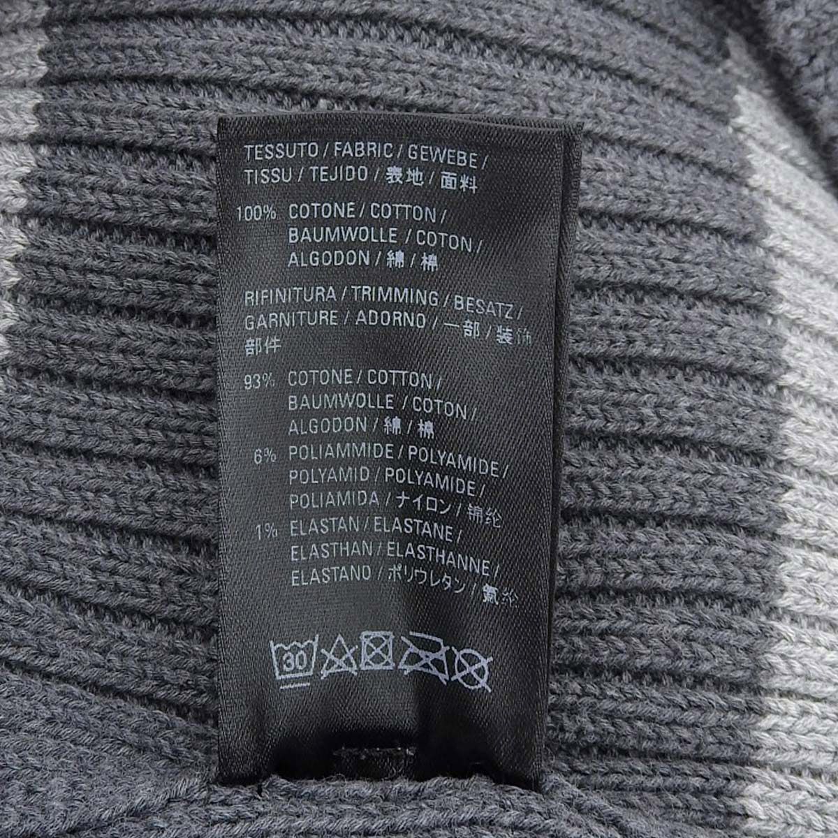 BALENCIAGA バレンシアガ バック BB ロゴ ボーダー ニット 正規 BALENCIAGA バレンシアガ バック BB ロゴ ボーダー ニット