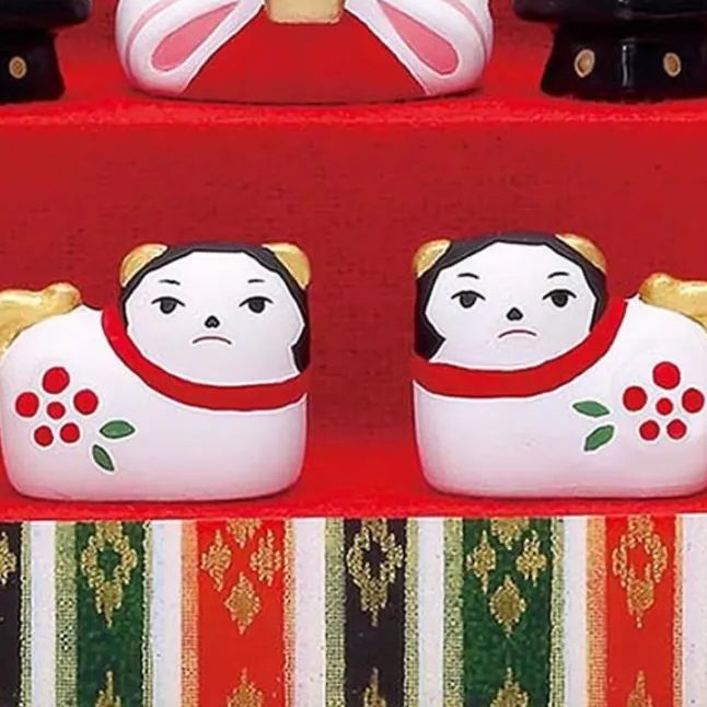 雛人形 錦彩花かざり雛(三段飾り) 錦彩花かざり雛(三段飾り) – 中外陶園オンラインストア