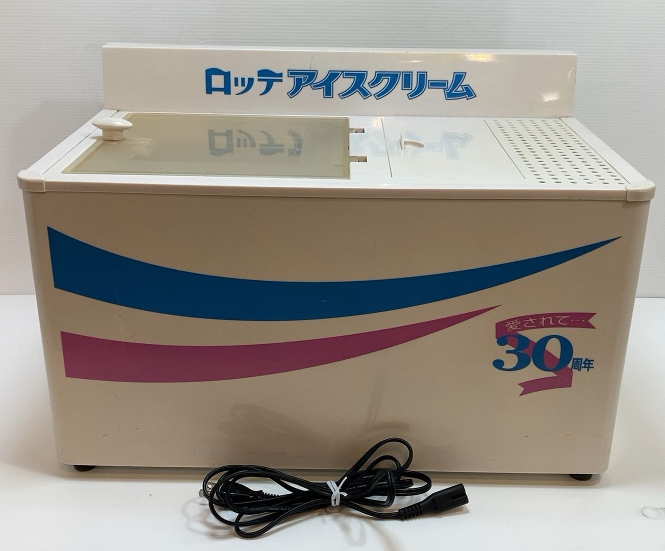 ロッテ ミニ冷凍庫 愛すケース 非売品 30周年 爽 レア オリジナル