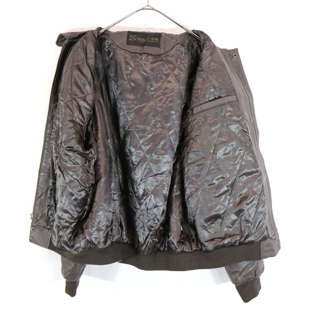 snap-on ジャケット　アメカジ SALE/ SnapOn スナップオン Retro Leather Jkt レザージャケット