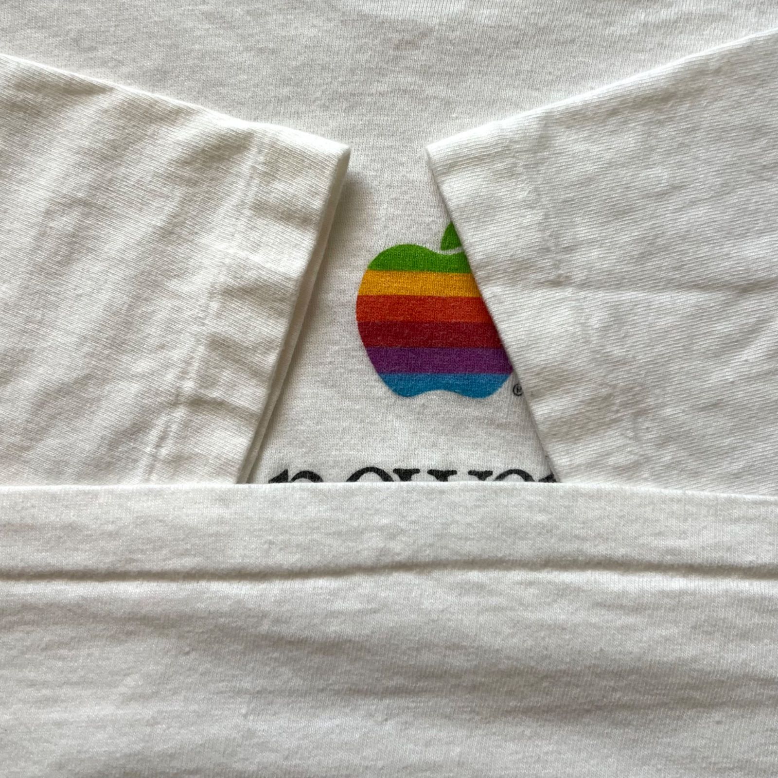 Hanes 80s USA vintage Apple The power to be your best Tee XL 