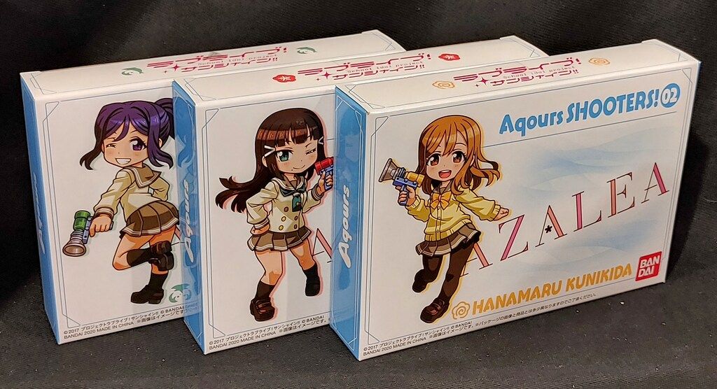 BANDAI - 美品 バンダイ フィギュア Aqours SHOOTERS! 02 全3種セット Amazon | Aqours SHOOTERS！02(BOX)3個入 | フィギュア・ドール 通販