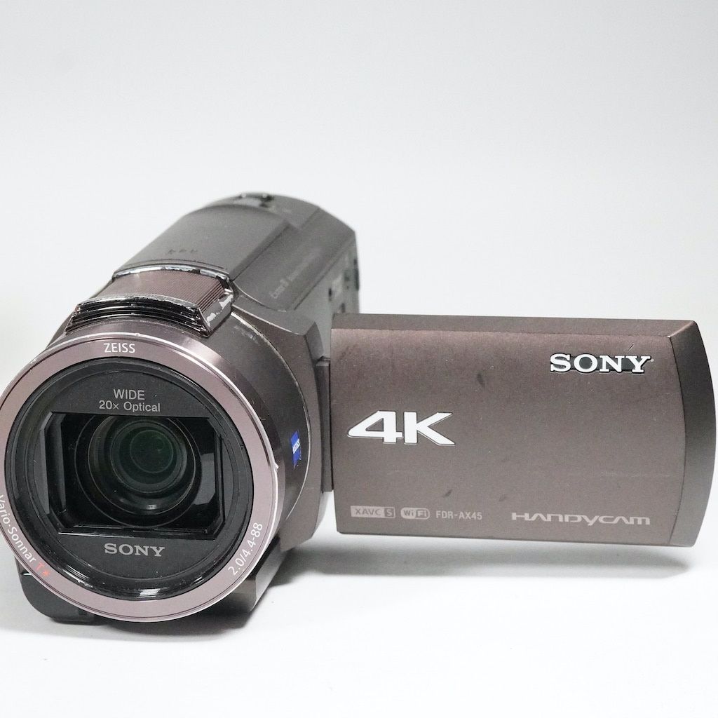 SONY ソニー FDR AX 45 ブラウン 返金保証 2237