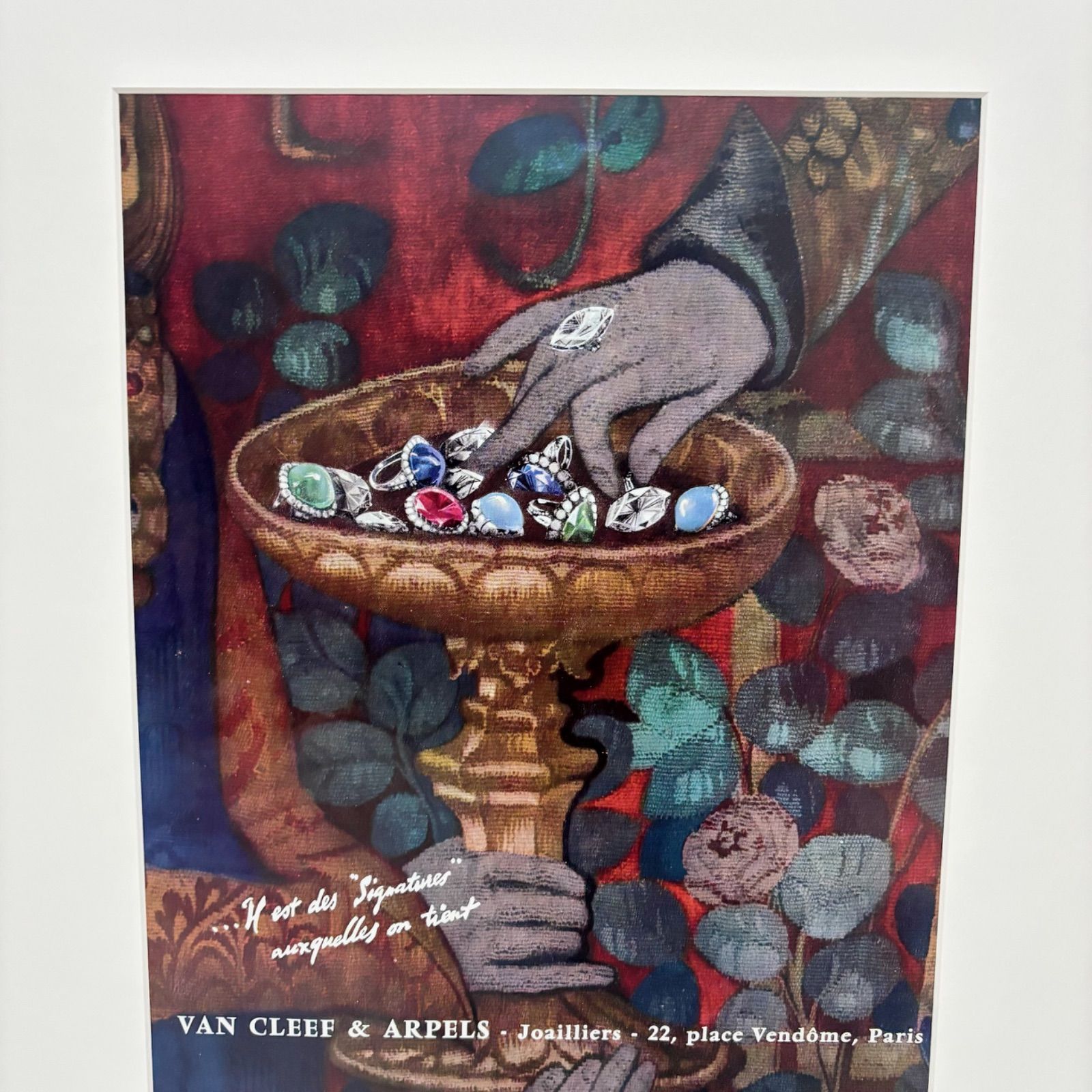 1961 広告＞Van Cleef & Arpels ヴァンクリーフアーペル