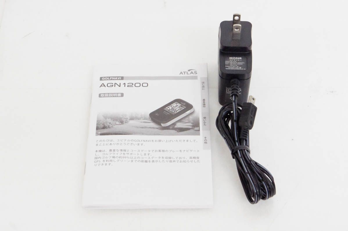 【中古】Yupiteruユピテル ゴルフスイングトレーナー AGN1200 ATLAS GOLFNAVI ゴルフナビ AGN1200｜ゴルフナビ｜Yupiteru（ユピテル）