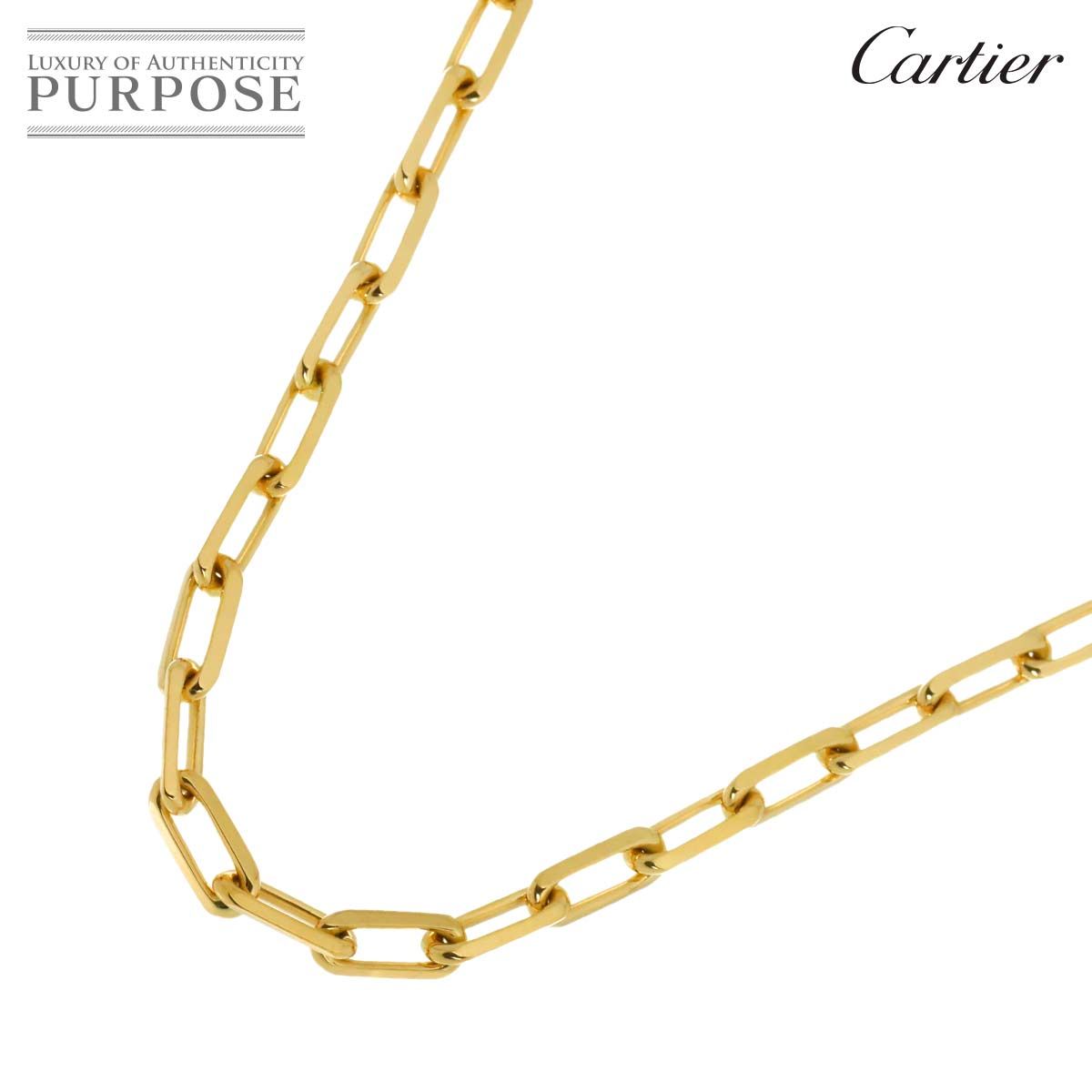 Cartier ネックレス ゴールド 証明書付き カルティエ Cartier サントス デュモン チェーン ネックレス