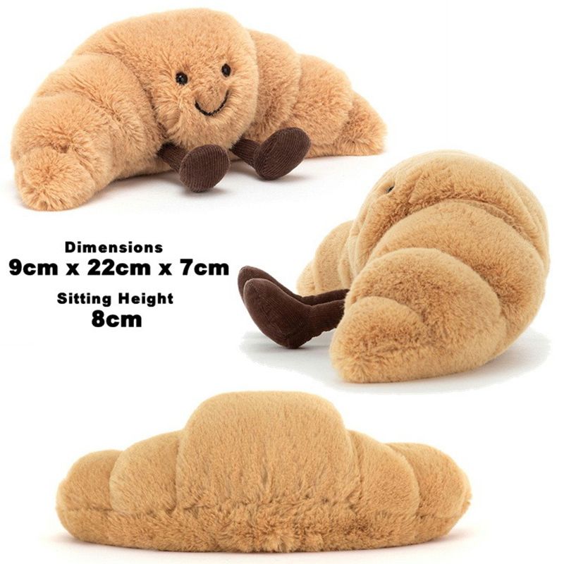 jelly cat ジェリーキャット　クロワッサン　ぬいぐるみ JELLY CAT】クロワッサンのぬいぐるみ22cm ☆国内発 (JELLYCAT