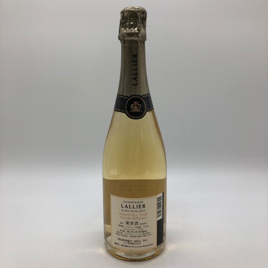 ジョエルロブション スパークリングワイン Lallier シャンパン 750ml