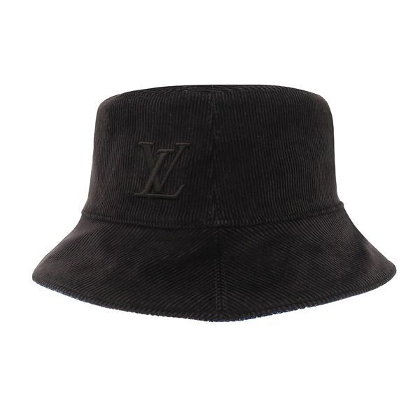 LOUIS VUITTON ルイヴィトン M7243 エピ モノグラム リバーシブル バケット ハット ダークブラウン インディゴブルー メンズ 47476
