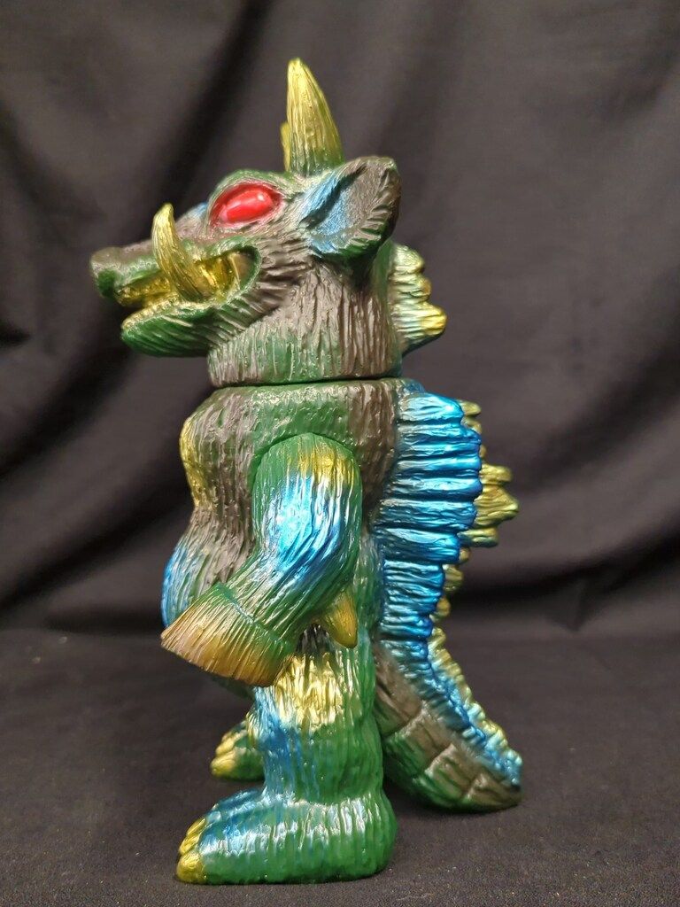 MONSTOCK!! エトヤ製作堂 護国怪獣 牛頭羅 (昭和的深緑! 渋谷区迎撃ver