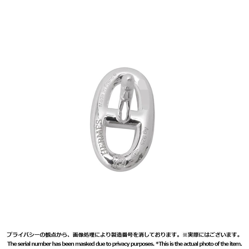 エルメス ピアス ファランドール シェーヌダンクル TPM SV925シルバー  