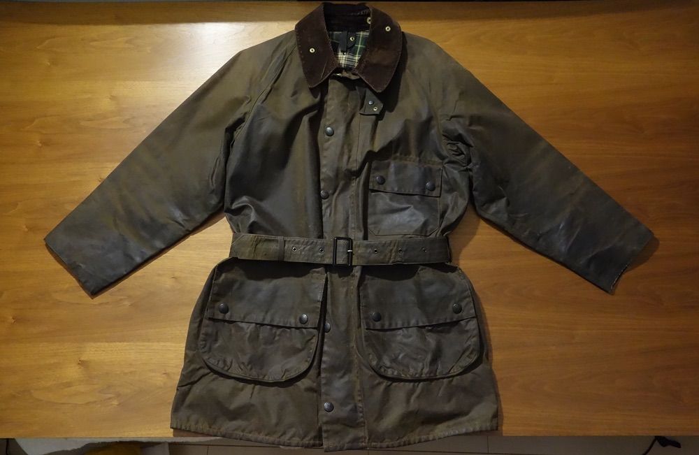 ビンテージ Barbour ソルウェイジッパー 1980年代イギリス製 C40 - メルカリ