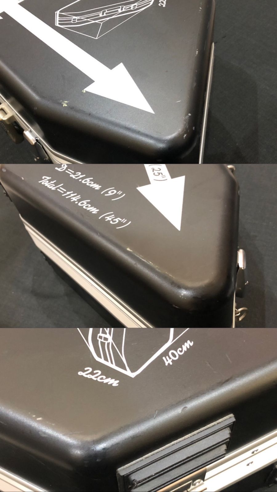 アルト＆ソプラノサックス用ダブルケース