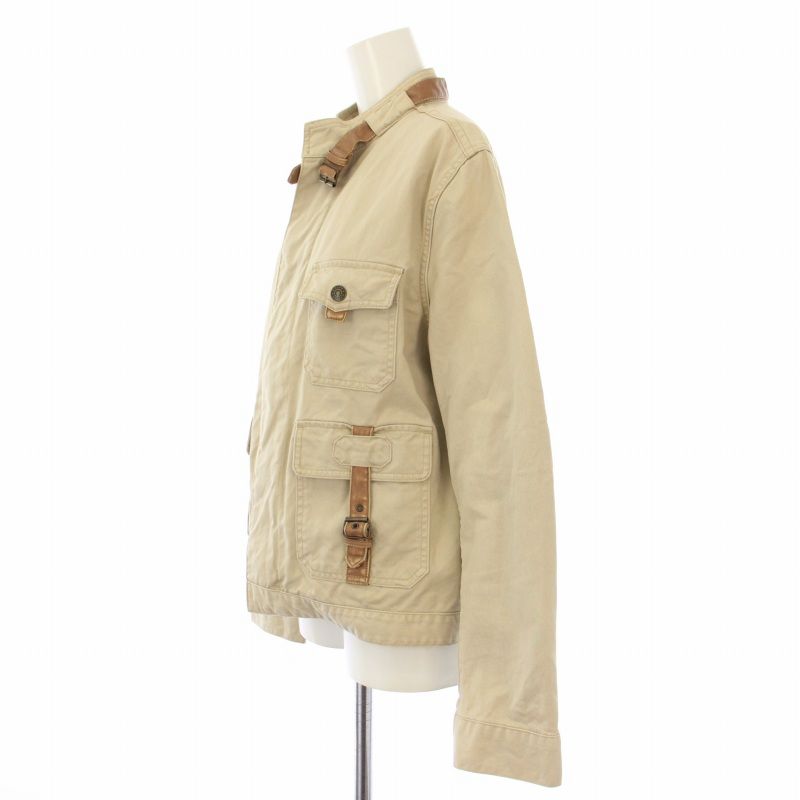 RALPH LAUREN ハンティングジャケット ベージュ ラルフローレン RALPH LAUREN ハンティングジャケット コットン