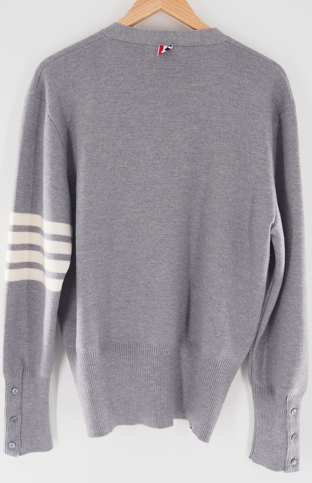 THOM BROWNE グレー カーディガンサイズ2