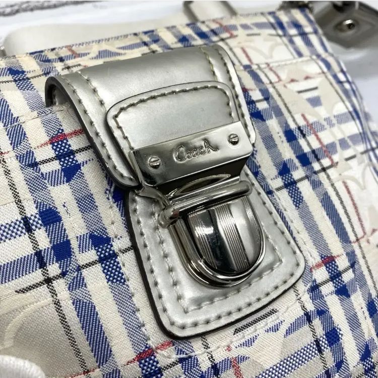 美品❣️ COACH コーチ シグネチャー クロスボディ ショルダー
