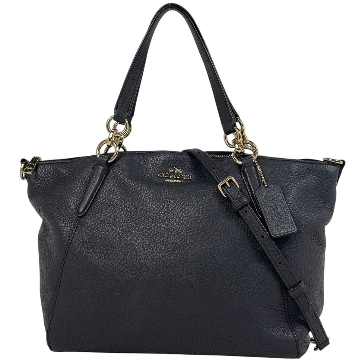 コーチ COACH ロゴ トートバッグ 2WAY ショルダーバッグ ケルシー 