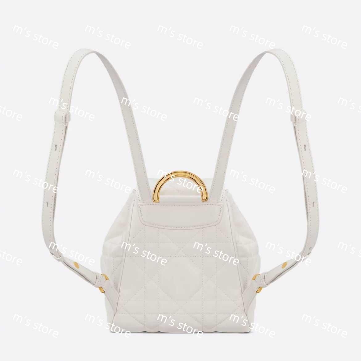 【レア商品】DIOR Caro レディース バック ホワイト 新品 定価以下 ディオール Dior Caro バックパック スモール