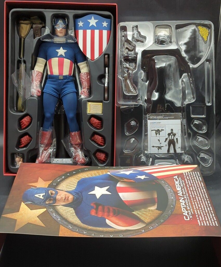 Hot Toys キャプテン・アメリカ フィギュア Amazon.co.jp: ムービー・マスターピース アベンジャーズ 1/6