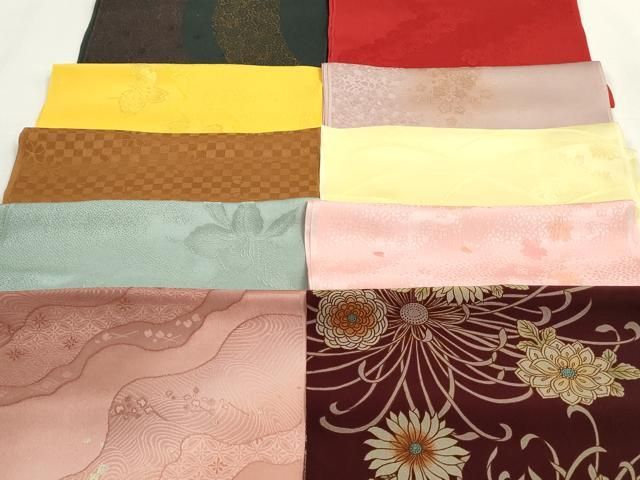 平和屋本店 和装小物 帯揚げ10枚 DZAA10815kh5