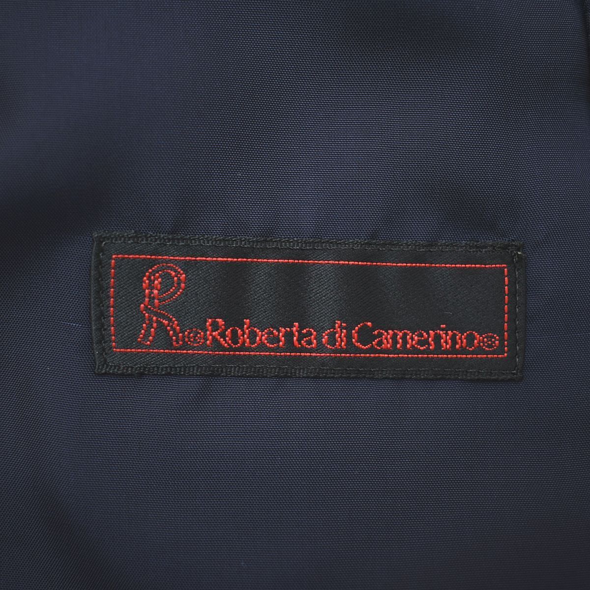 最 ロベルタ ディ カメリーノ Roberta di Camerino ピュアカシミヤ ウール ロング チェスターコート アウター ビジネス フォーマル カジュアル M ネイビー メンズ KANDAIZUMI_COM