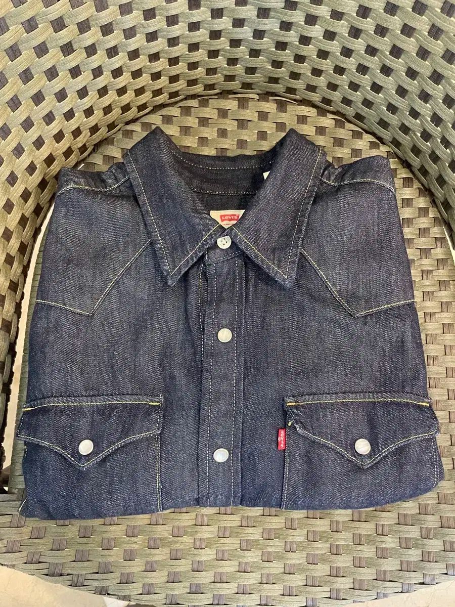 LEVI S リーバイス ウエストン シャツ 生デニム L