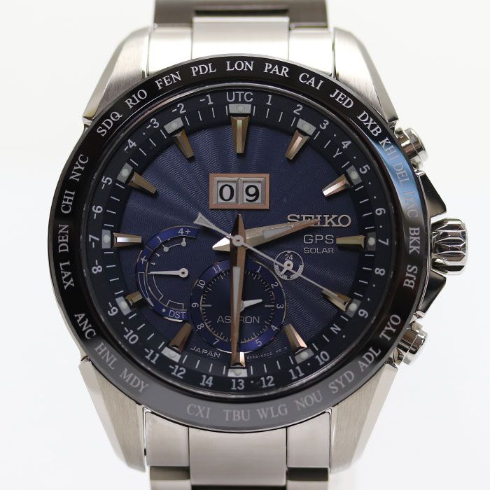 中古 SEIKO セイコー アストロン 8X Series Big-Date GPS衛星電波