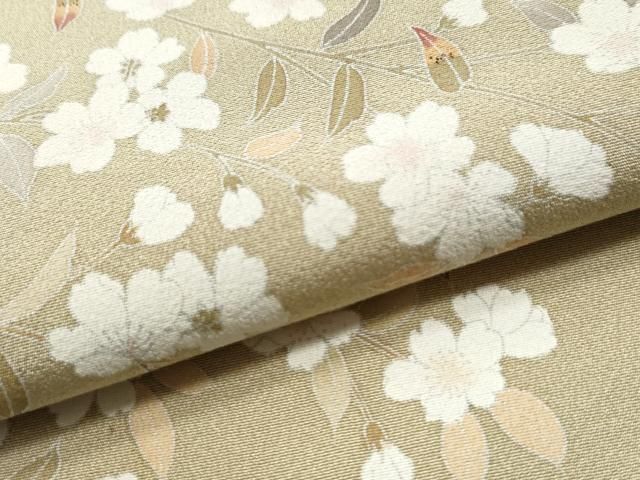 平和屋着物○訪問着 友禅 作家物 枝桜文 正絹 逸品 CAAS7426yc - メルカリ