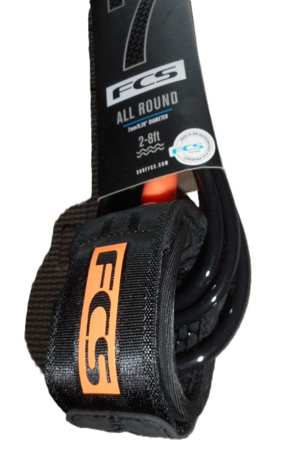 送料無料（一部除く）FCS 7FT　All Round ESSENTIAL LEASH・Eclipse　新品