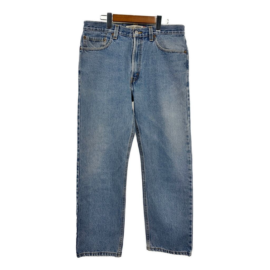 Levi's リーバイス 505 デニムパンツ ブルー (メンズ W34 L30) 中古 古着 T0338
