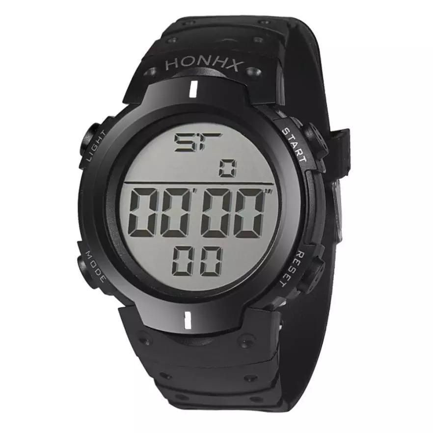 ダイバーズタイプ HONHX アウトドア白　新品未使用　3気圧防水腕時計