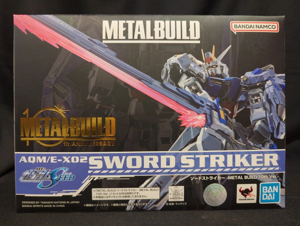 BANDAI SPIRITS METAL BUILD 機動戦士ガンダムSEED ソードストライカー METAL BUILD 10th Ver.