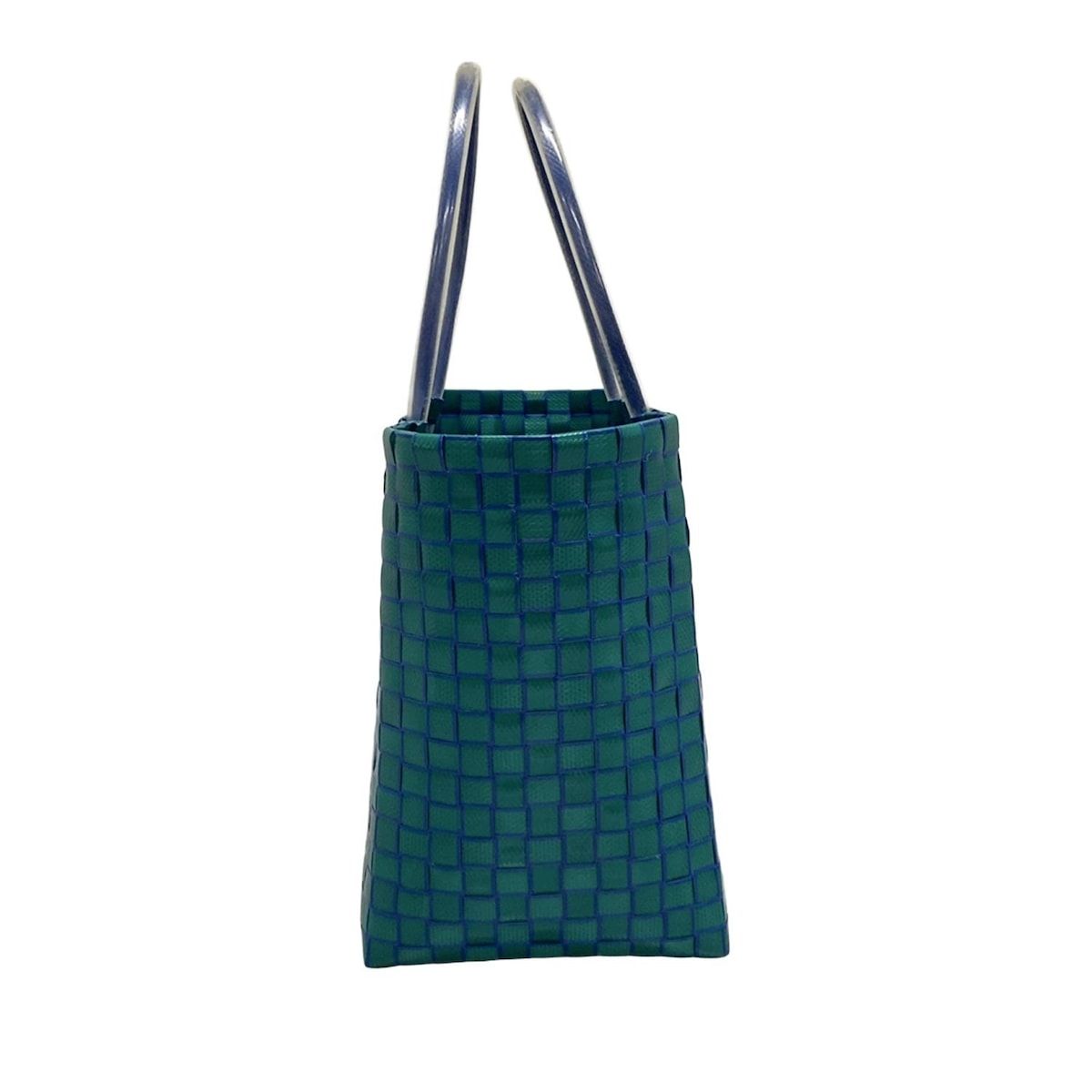 マルニ トートバッグ美品 MARNI MARKET ANIMAL BASKET グリーン