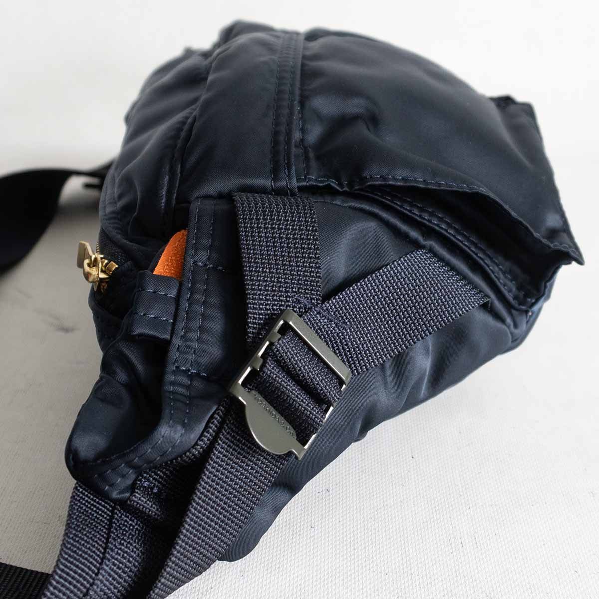 極美品✨ポータータンカー ボディバッグ ウエストバッグ アイアンブルー 2way 極美品】PORTER 【タンカー ナイロン ウエストバッグ】ポーター