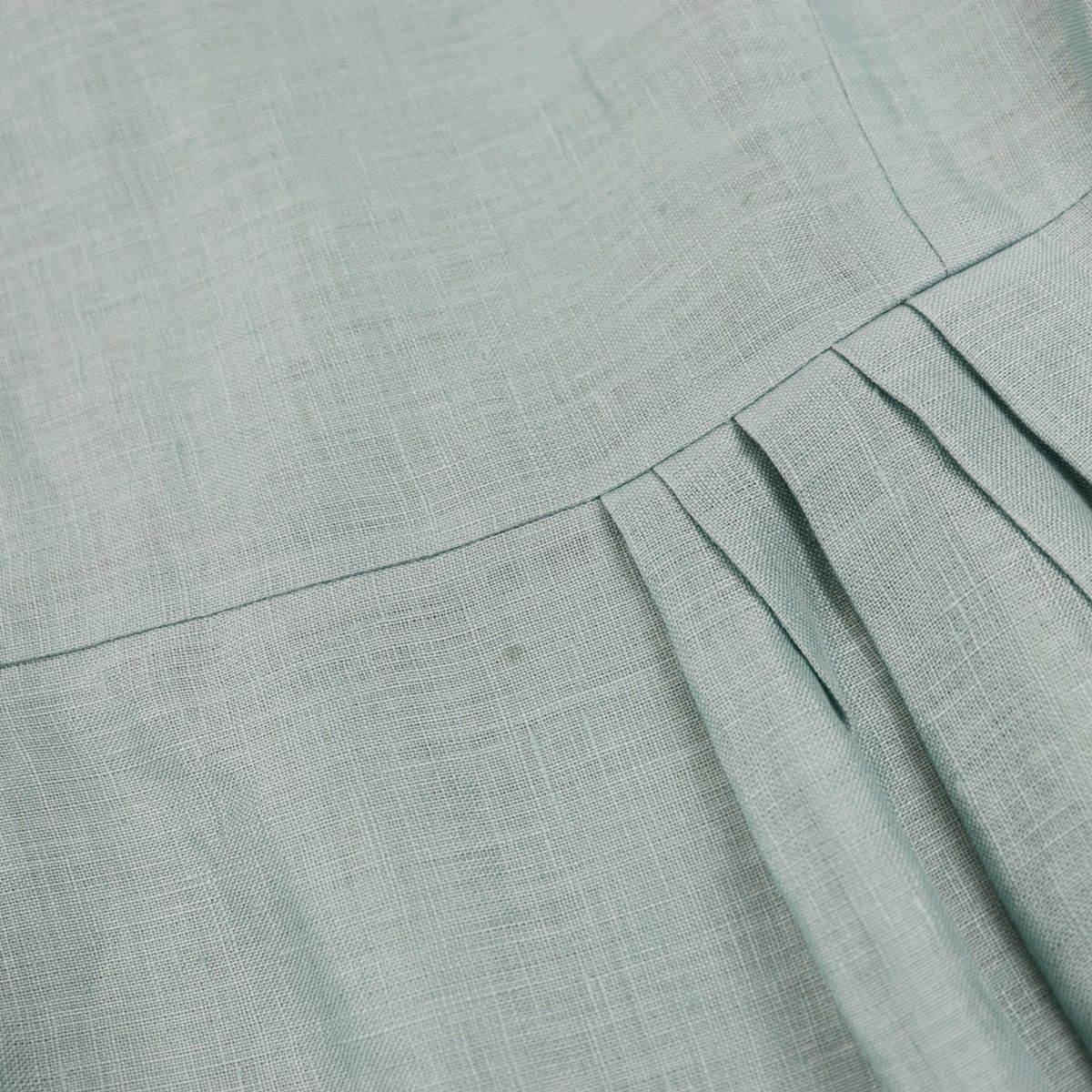 美品 フォクシー Dress Luxembourg リネンノースリーブ