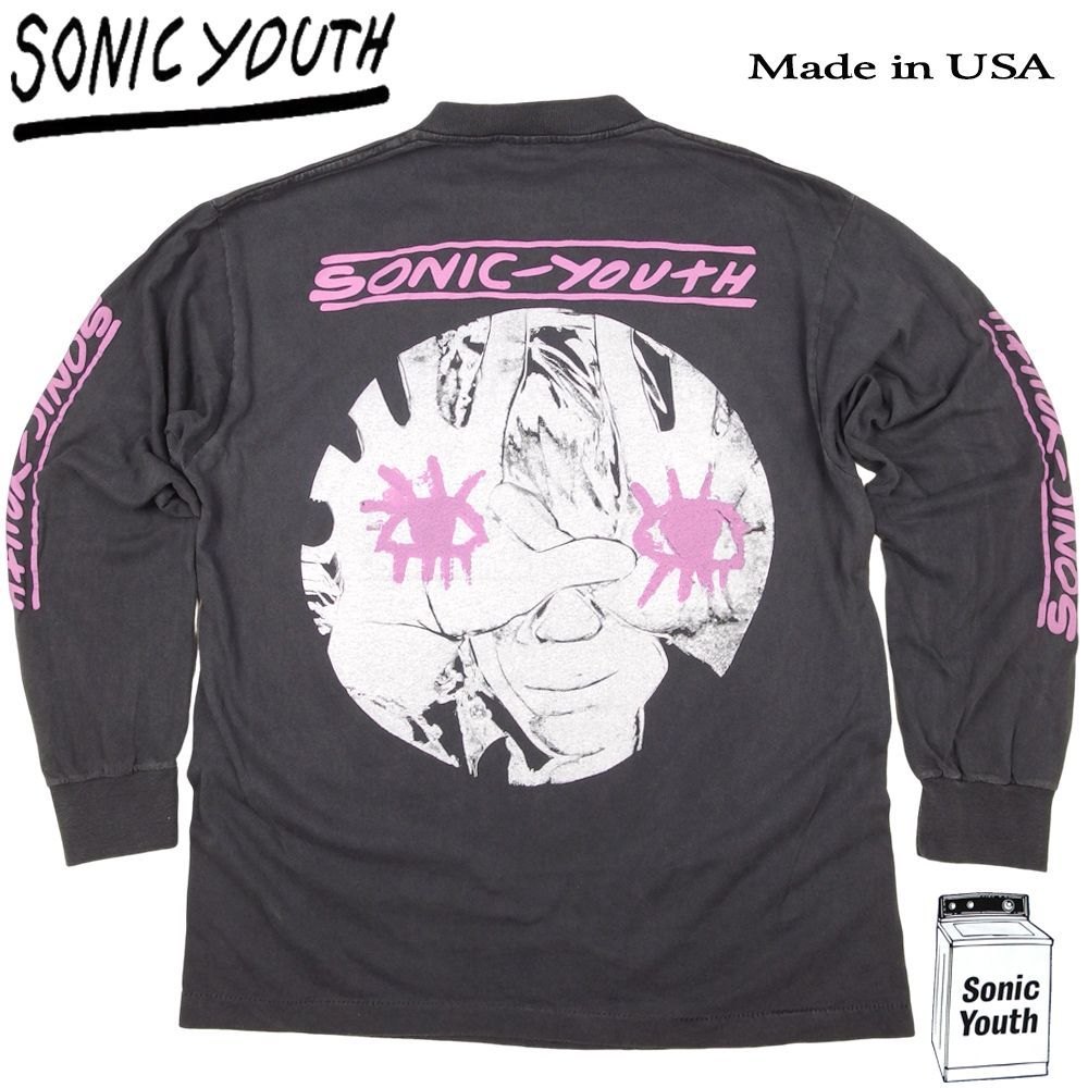 289 SONIC YOUTH ソニックユース ロンT 長袖 Tシャツ USA製 Lサイズ