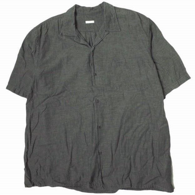 COMOLI コモリ ベタシャン オープンカラーシャツ size4 NAVY COMOLI コモリ ベタシャン オープンカラーシャツ size4 NAVY