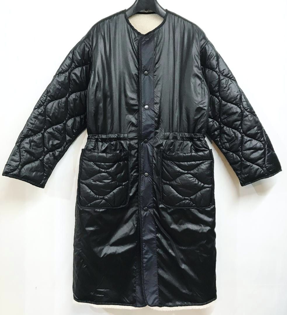 JANESMITH|ジェーンスミス BOA QUILT COAT ノーカラー JANESMITH|ジェーンスミス BOA QUILT COAT ノーカラー