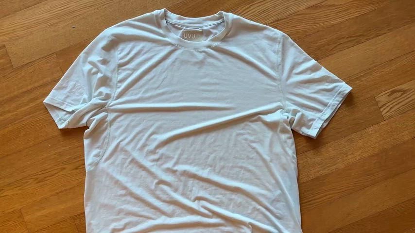 UVU 機能性 半袖 Tシャツ ホワイト 2 XL