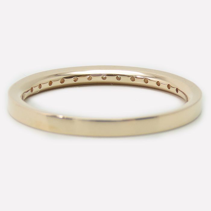 4℃ デザイン リング 】 ヨンドシー K18 PG 指輪 ダイヤモンド 10号 1.8  