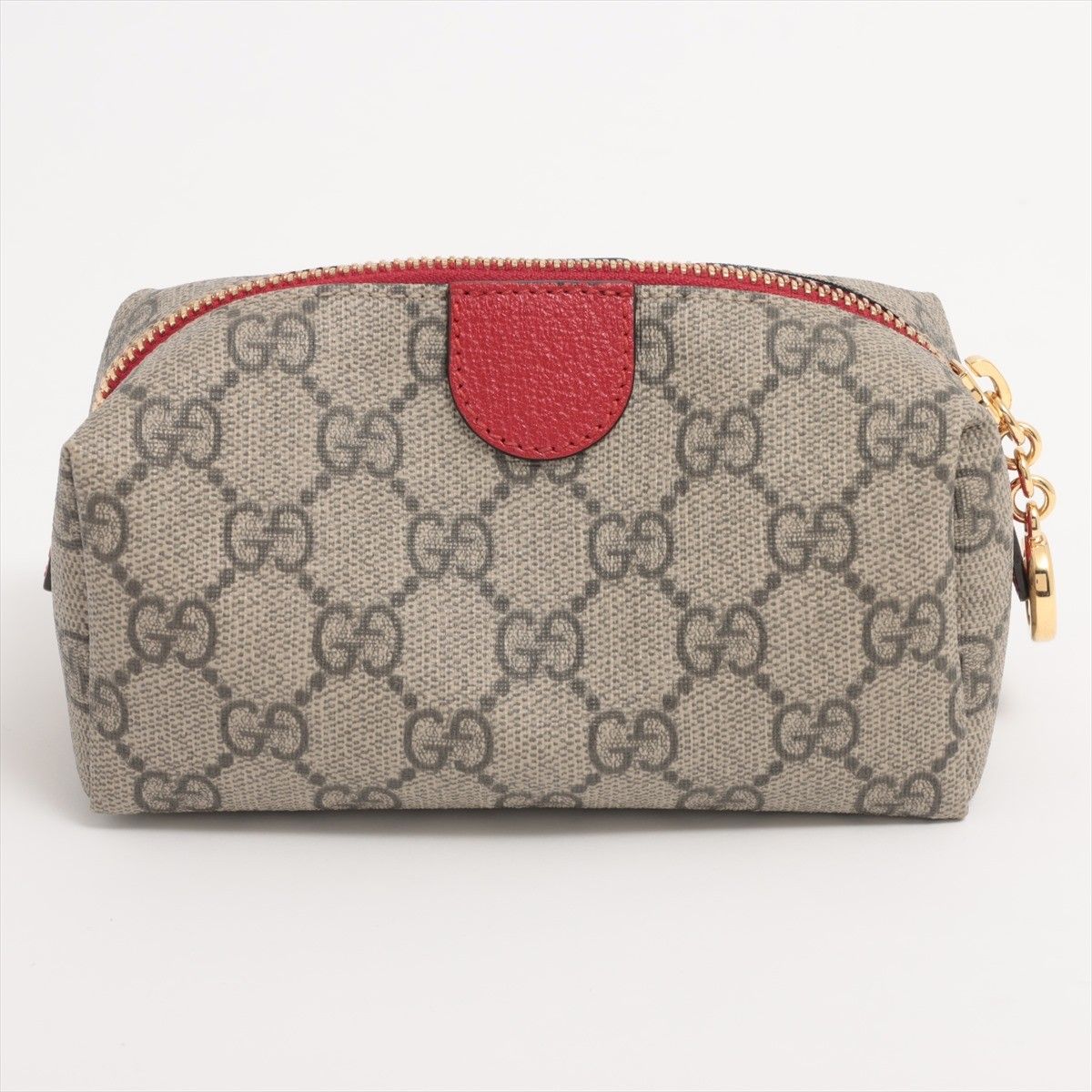 【美品難あり】GUCCI　グッチ　化粧ポーチ　GGスプリーム　コスメポーチ GUCCI/グッチ GGスプリーム コスメティック ポーチ 538394