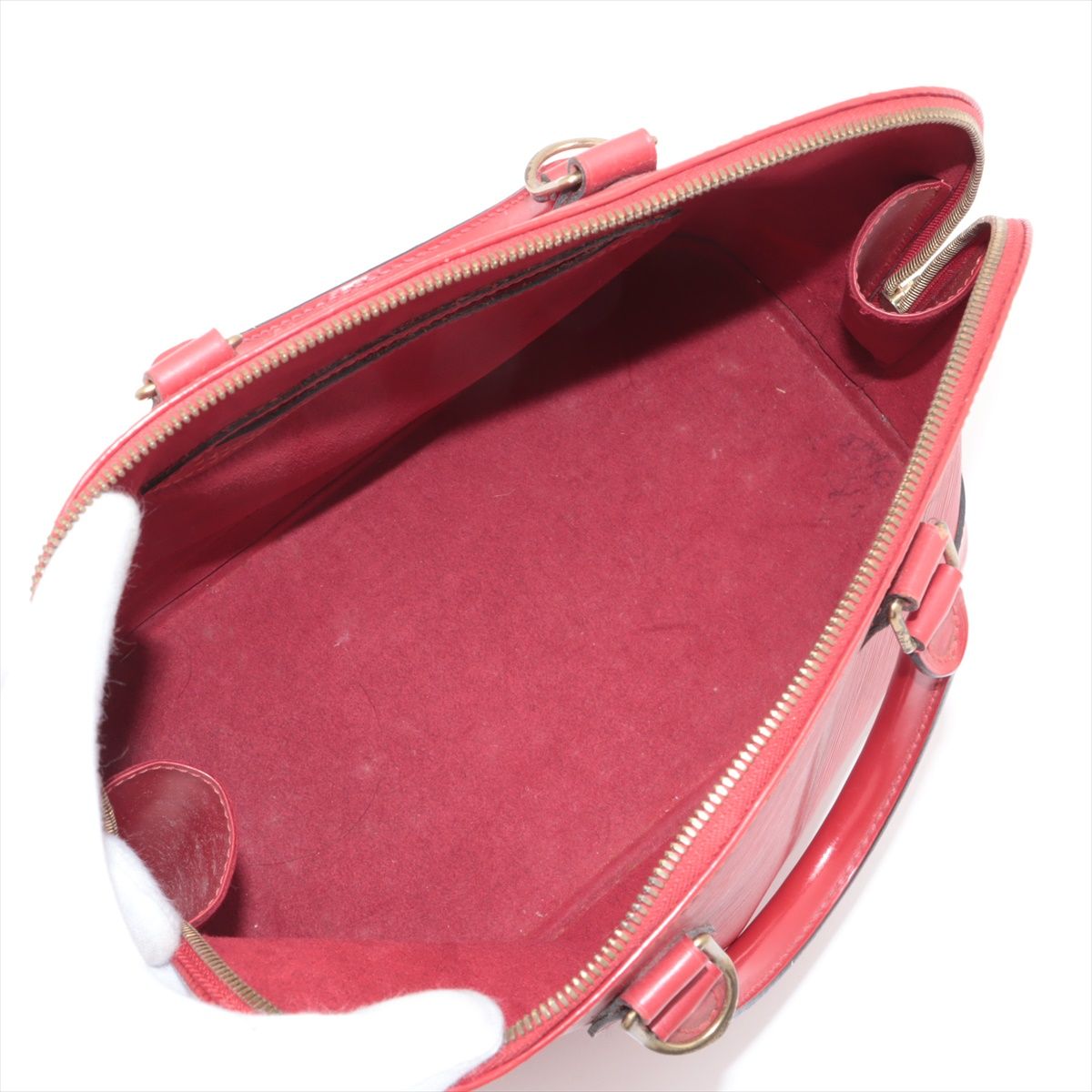 ルイヴィトン エピ アルマ カスティリアンレッド M52147 レザー  