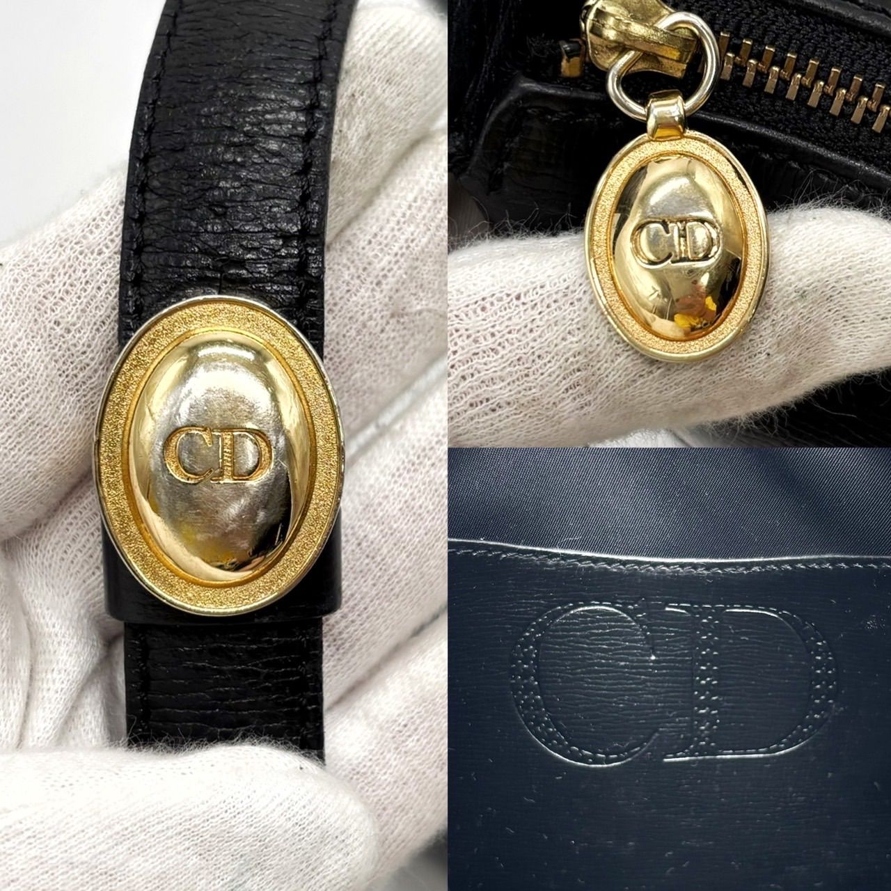 良品】 Christian Dior クリスチャンディオール ワンショルダーバッグ 