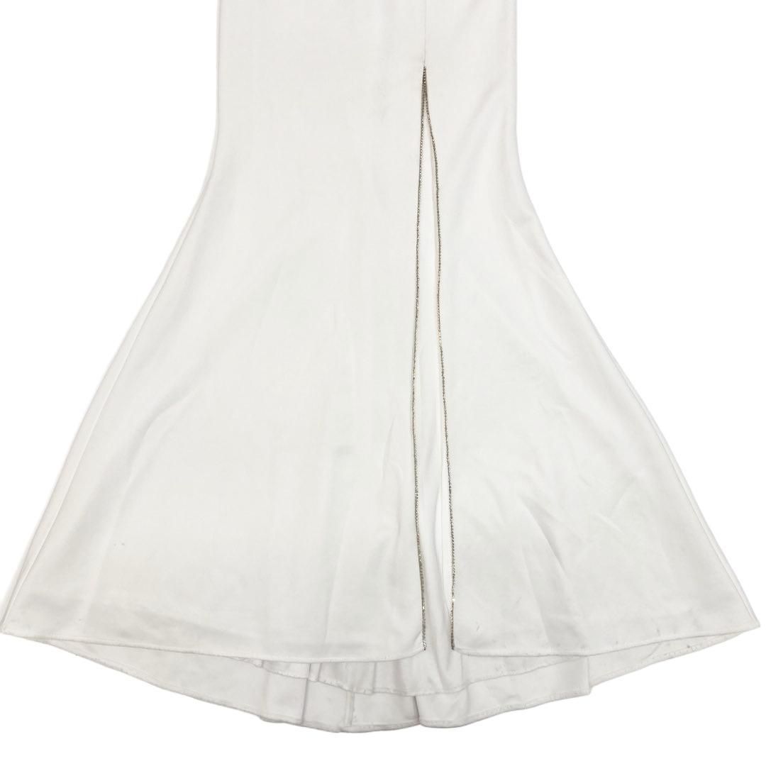 AngelR エンジェルアール アッパーフラワーレース ロングドレス ANGEL R/エンジェルアール】アッパーフラワーレース/ ビジュー