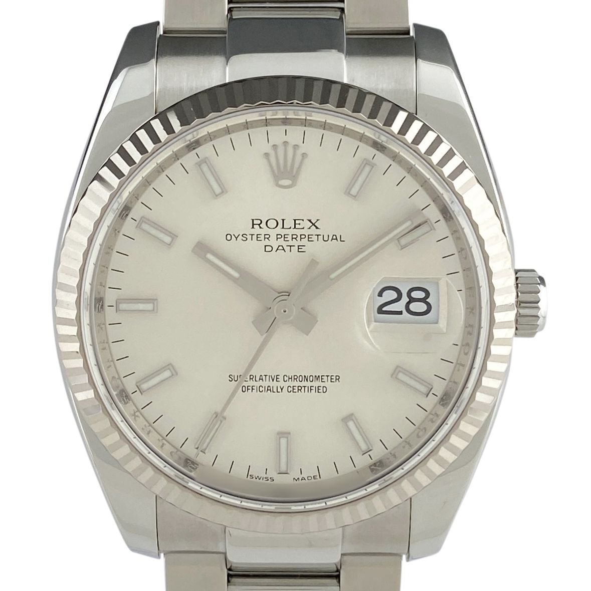 ロレックス ROLEX オイスターパーペチュアル デイト 115234 腕時計 SS