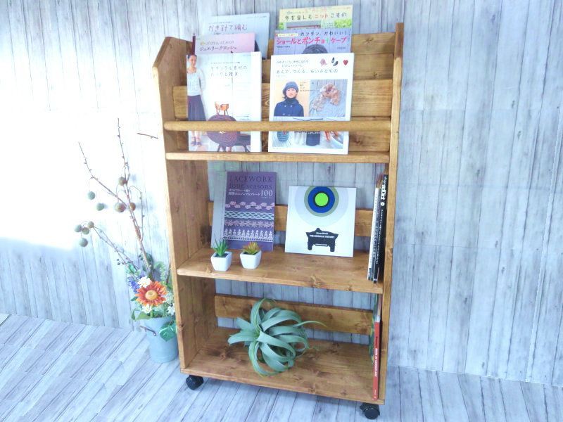 キャスター付き チーク色