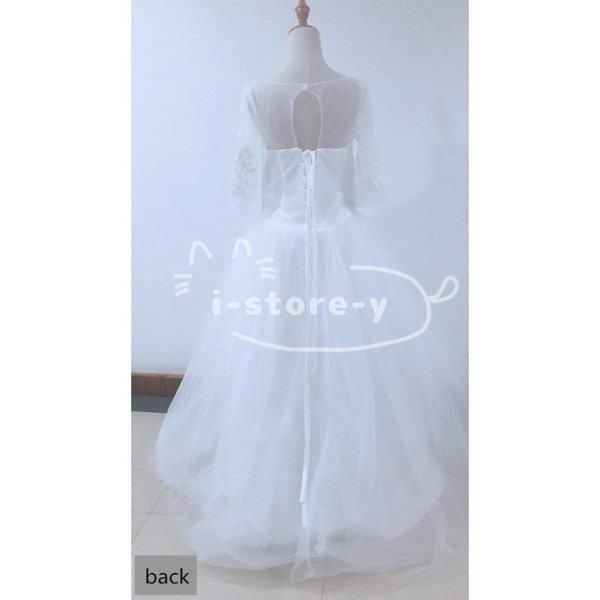 ウェディングドレス|結婚式|二次会|ホワイト|花嫁|ウェディング|プリンセスドレス|白ドレス|ロングドレス|披露宴