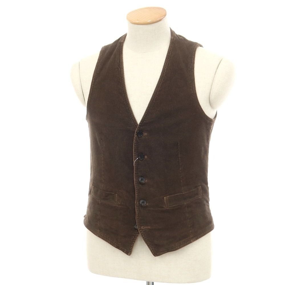 Lardini ラルディーニ　ベスト　ジレ　ニット　ストレッチ　未使用　イタリア ラルディーニ ジレ（素材（生地・毛糸）綿・コットン