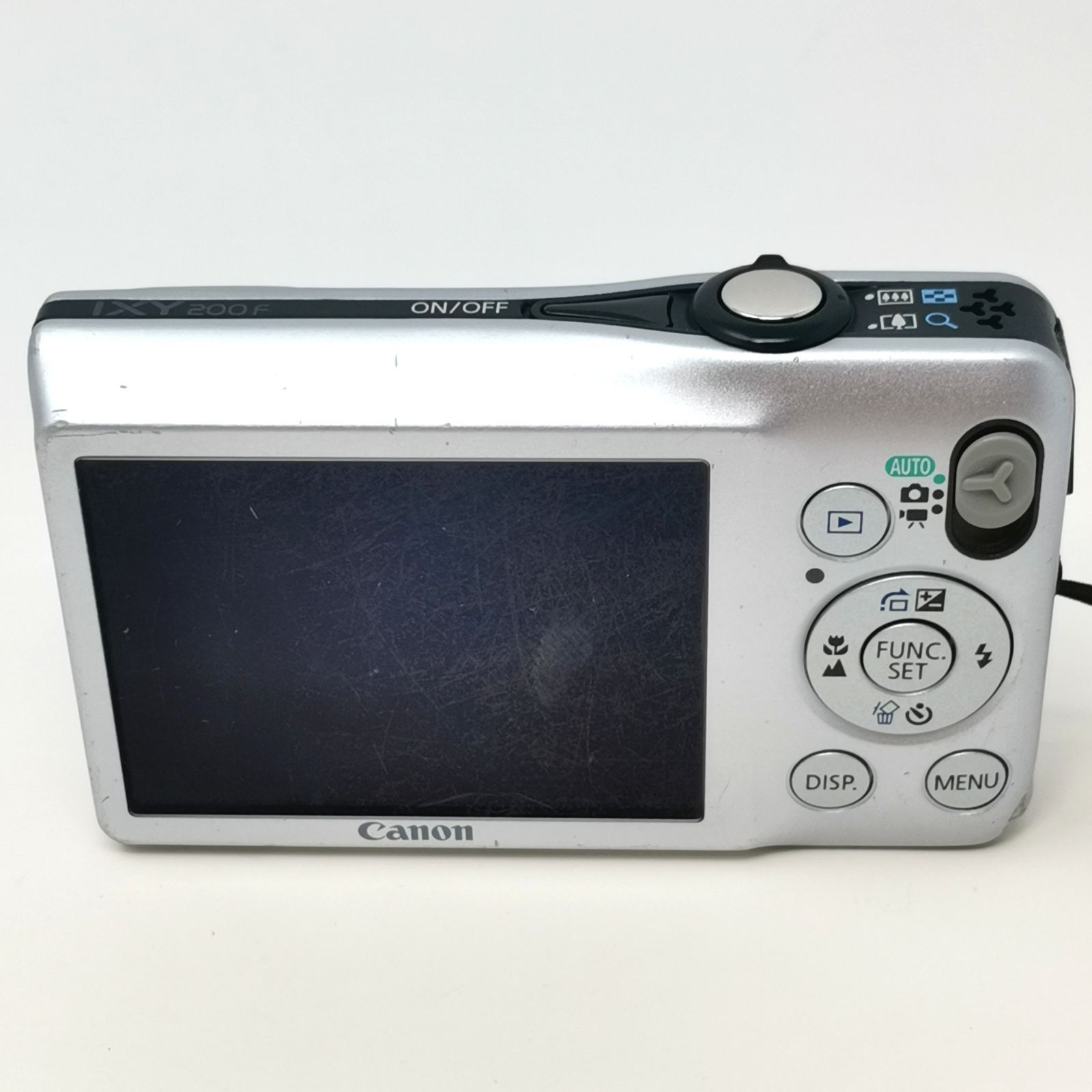 キャノン IXY 200F シルバーPC1469 動作確認済み SDカード2GB